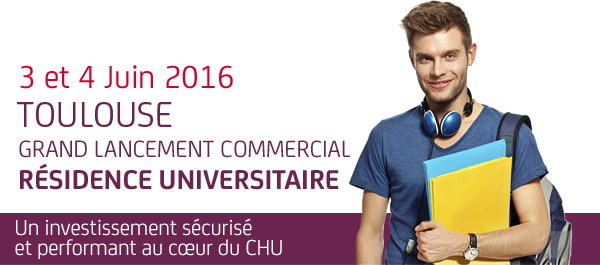 3 et 4 juin - Grand lancement commercial, residence universitaire